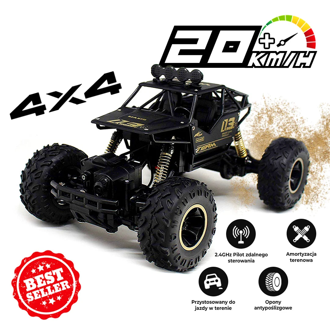 Rock Beast 4x4 – Samochód terenowy zdalnie sterowany na pilota