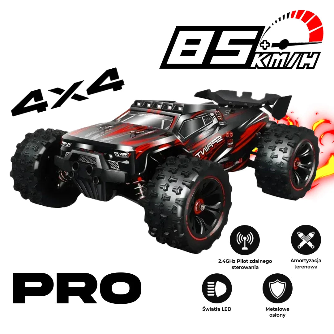 Turbo Xtreme 80KM/H 4x4 – Najszybszy samochód zdalnie sterowany RC
