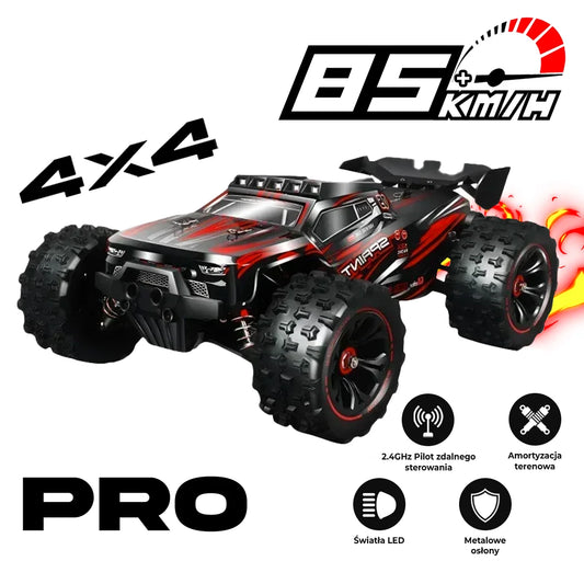 Turbo Xtreme 80KM/H 4x4 – Najszybszy samochód zdalnie sterowany RC