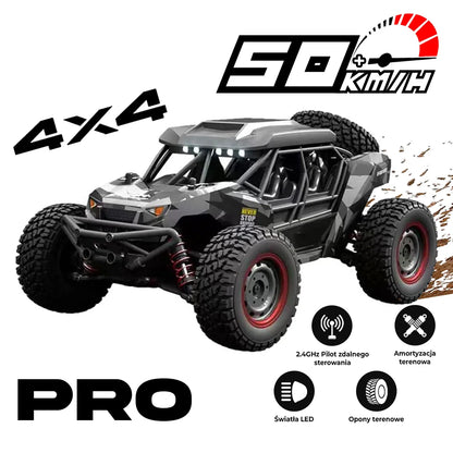 RushCar™ SandStorm 4x4 – Samochód terenowy RC na pilota